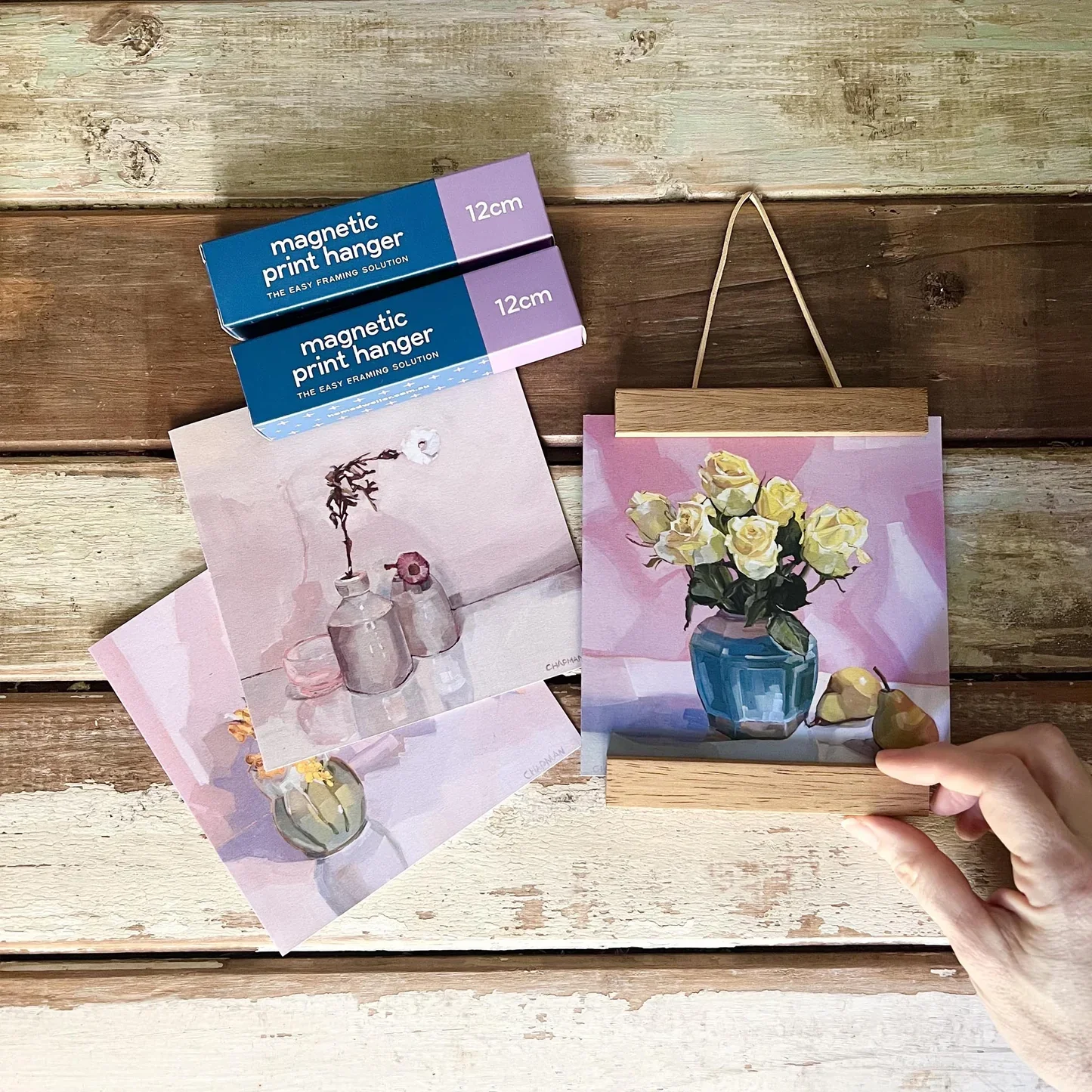 Magnetic Print Hanger Frame  - 12cm - Image 4