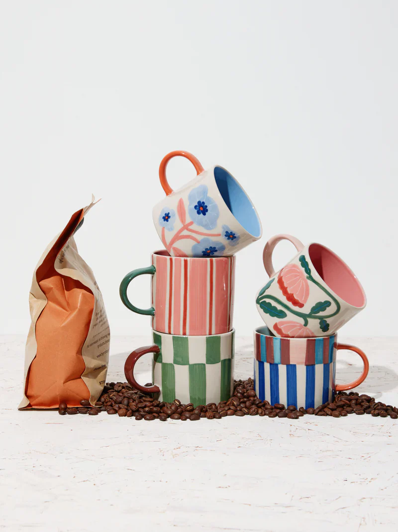 BLOOMIE PINK FLOWER MUG - Image 3