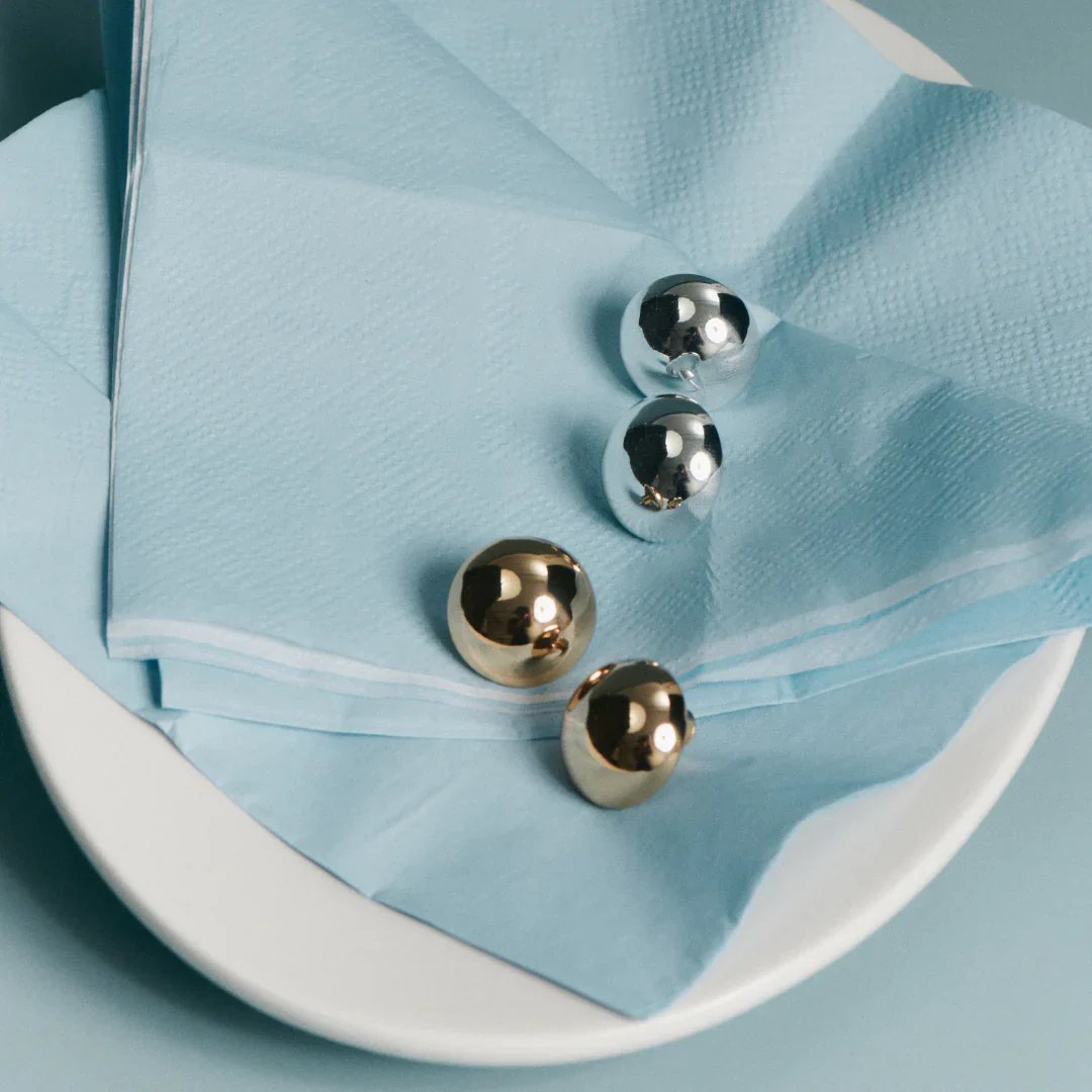 Dome Studs - Gold - Image 4