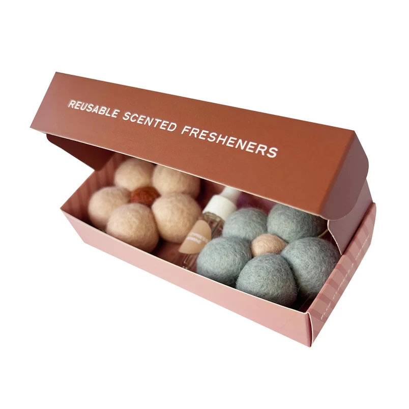 Felt Flower Fresheners - Blue Cypress & Jasmine - Image 4