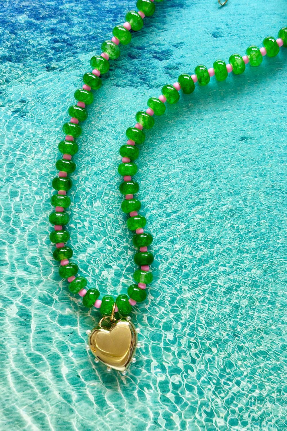 Emerald Gem Necklace - Image 3