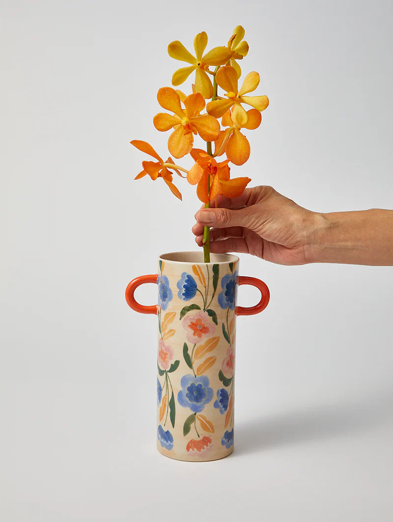 GRIFFE MULTI FLORAL TALL VASE - Image 2