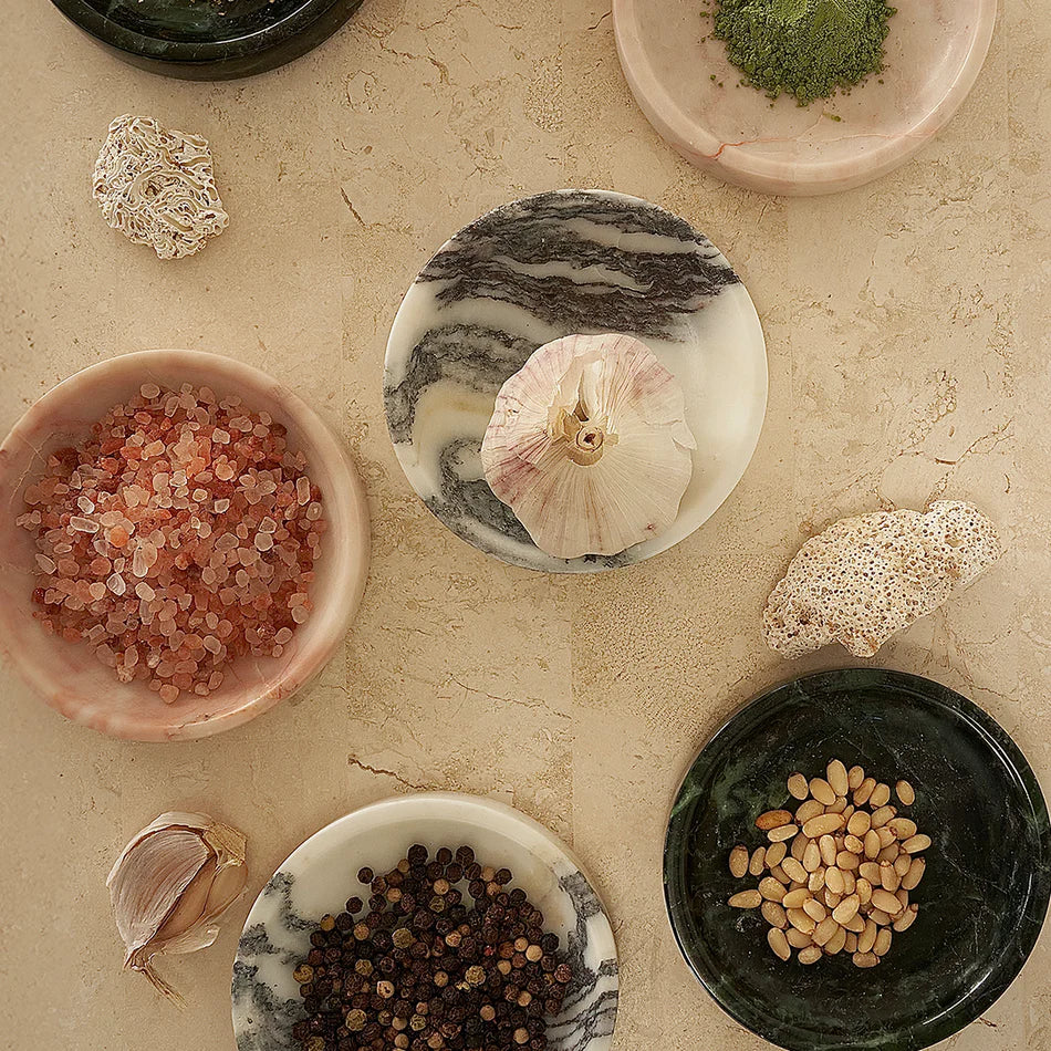 Linea Small Marble Dish - Verde Alpi Marble - Image 3