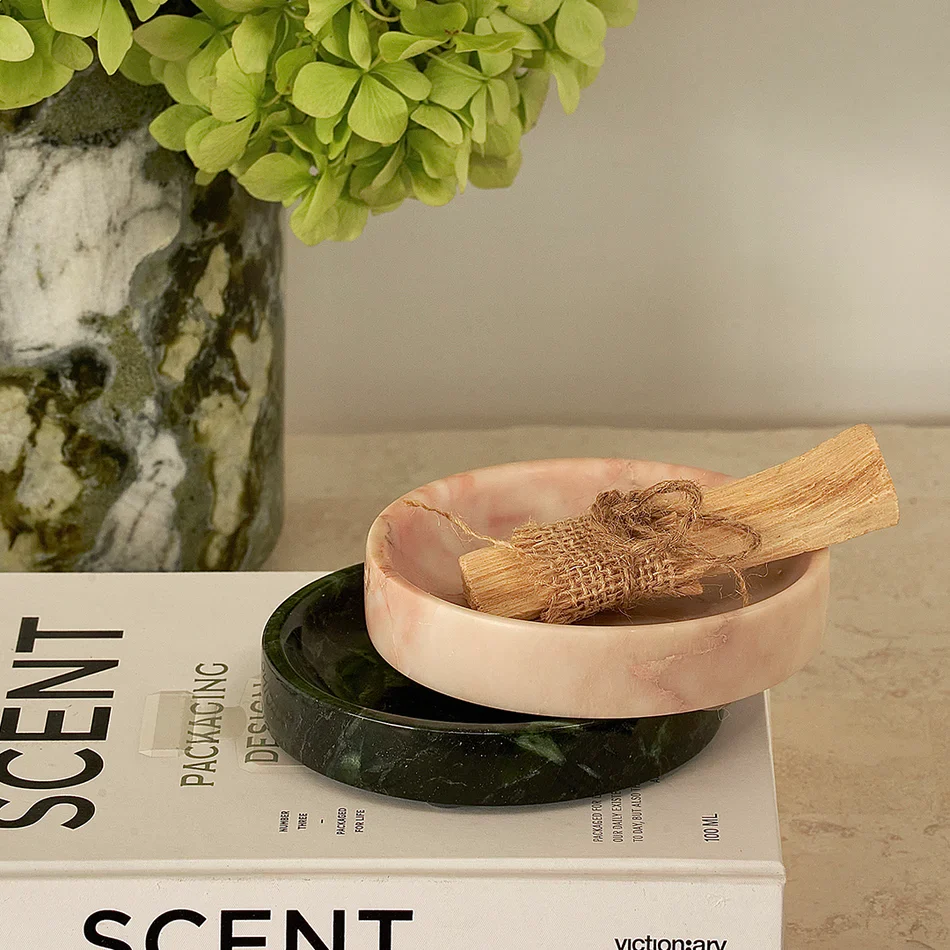 Linea Small Marble Dish - Verde Alpi Marble - Image 4