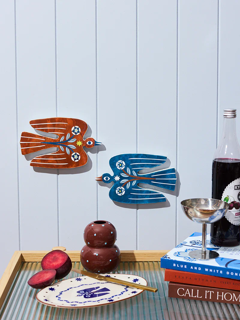 PALOMA WALL ART BLUE BIRD - Image 3