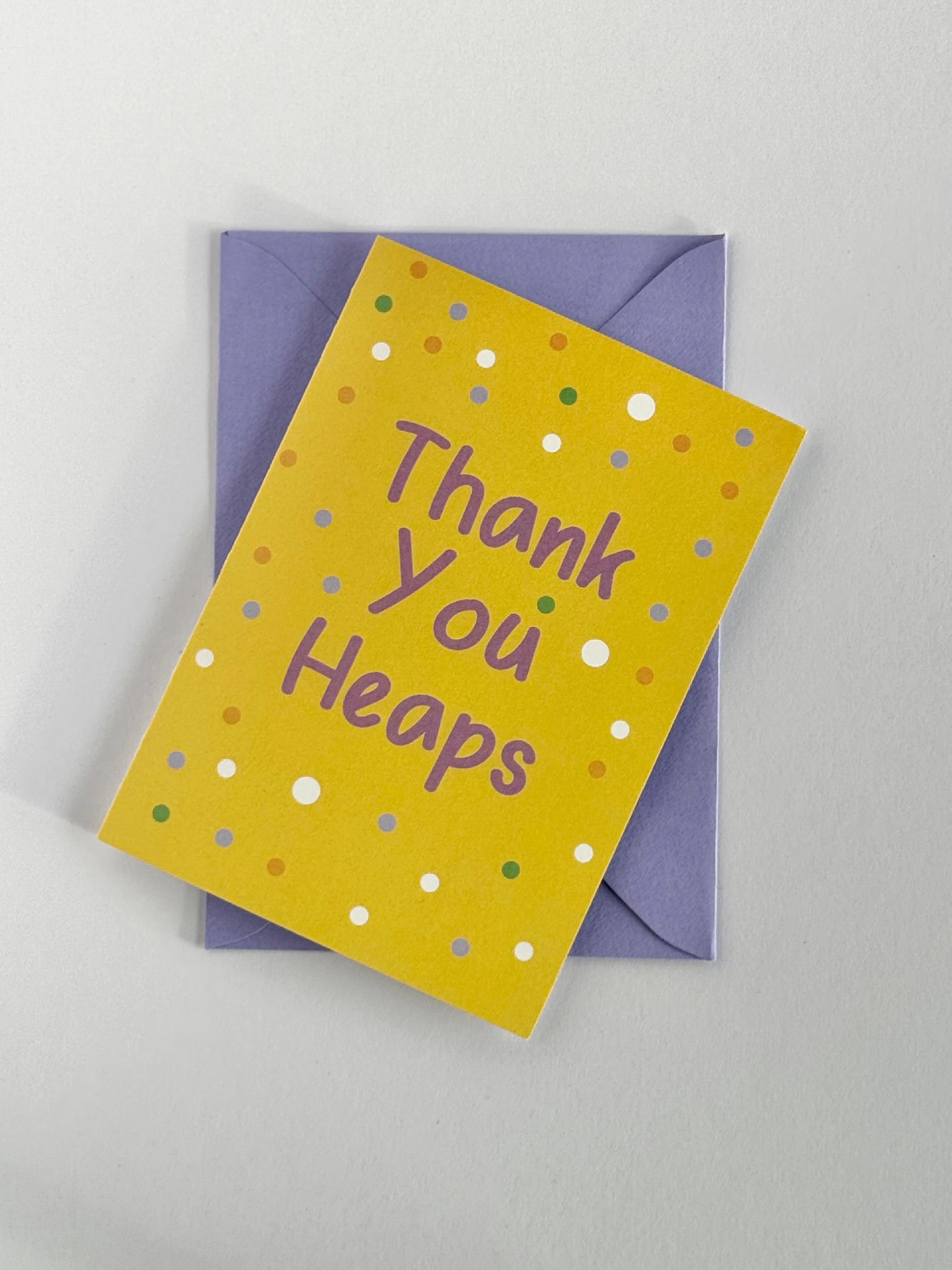 Thank You Heaps Greeting Card - Image 3