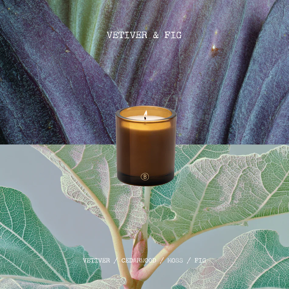 Vetiver & Fig Scented Candle - Image 5